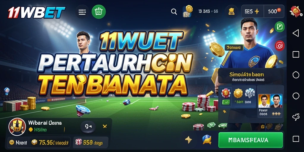 Tampilan utama gameplay 11WBET yang mengasyikkan dan interaktif.
