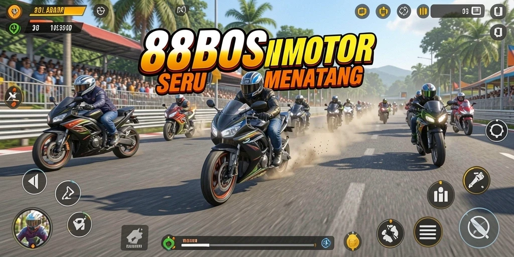 Tampilan gameplay seru dan kompetitif di 88BOS.