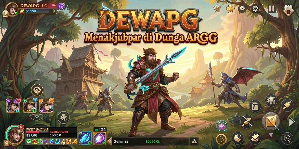 Screenshot gameplay DEWAPG menampilkan aksi menegangkan di dunia ARPG.