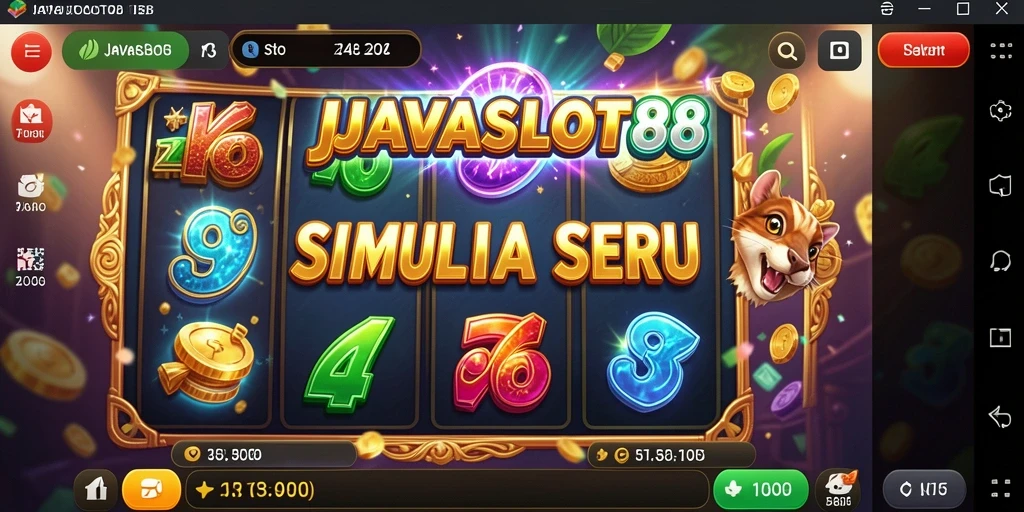 Tampilan gameplay seru dari JAVASLOT88 dengan tema slot yang beragam.