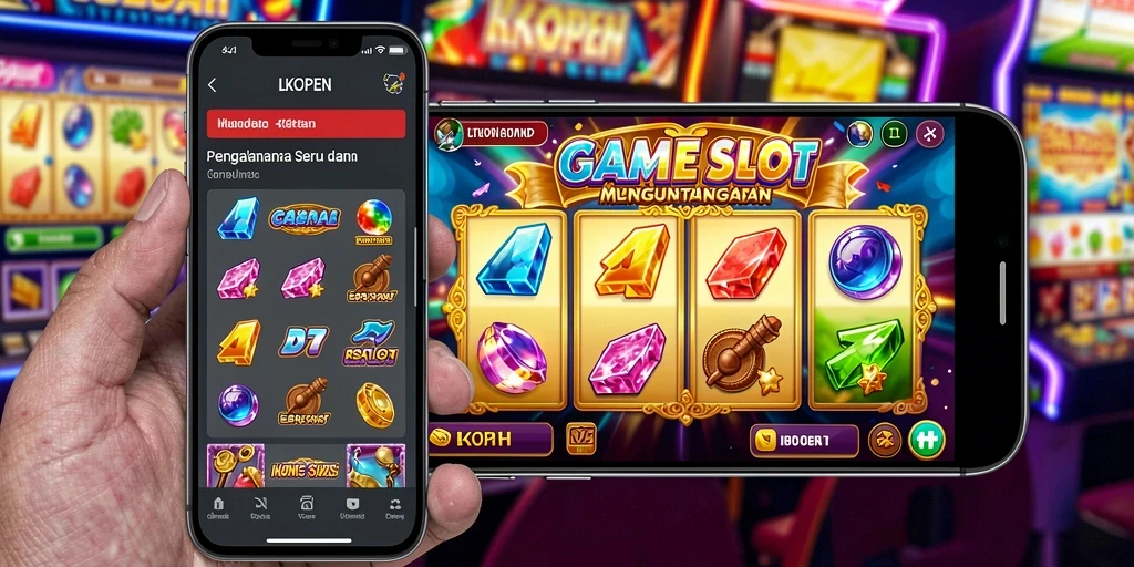 Screenshot gameplay LKOPEN yang menampilkan berbagai slot menarik.