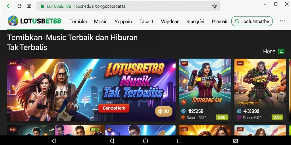 Tampilan gameplay LOTUSBET88 yang interaktif dan menyenangkan.