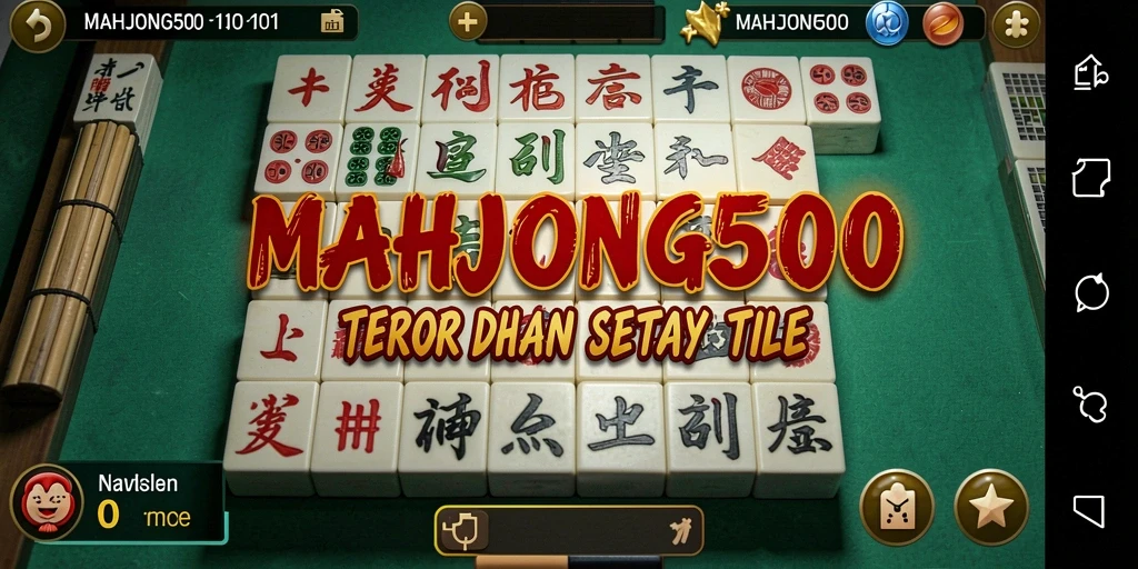 Gameplay seram dengan tile Mahjong yang menakutkan.
