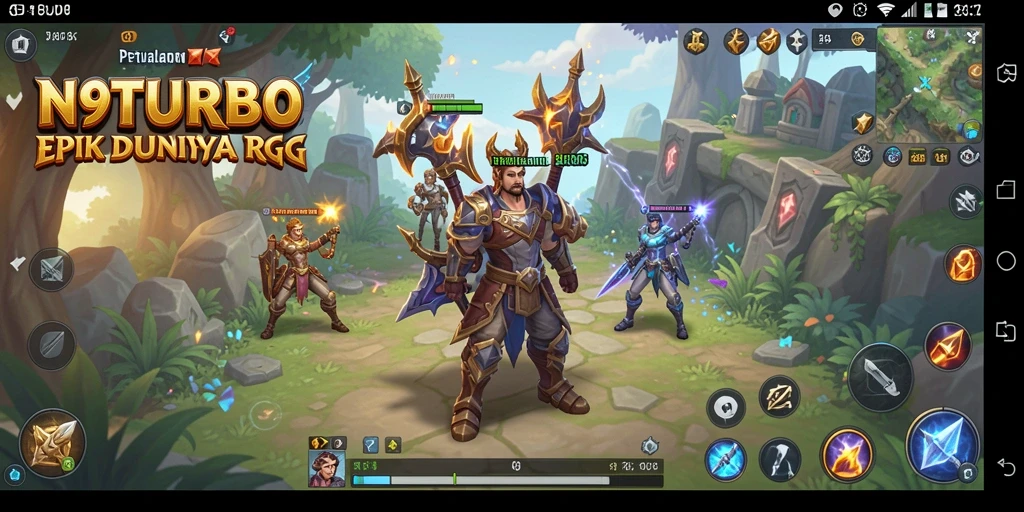 Gameplay RPG yang mendebarkan dan menantang di N9TURBO.