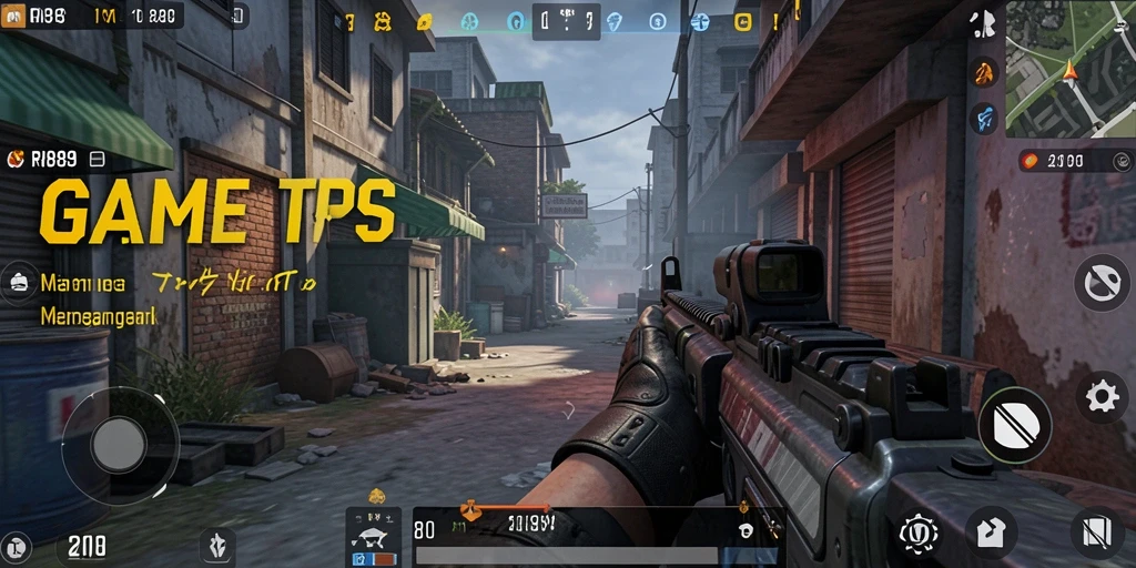 Tampilan menarik dari aksi tembak-menembak dalam gameplay RI889.