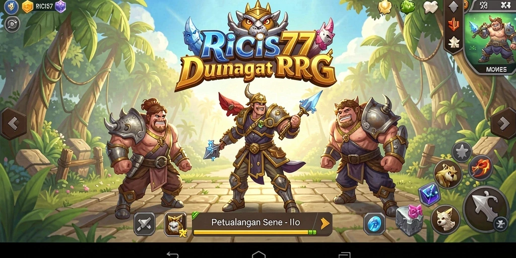 Gameplay RICIS77 menampilkan aksi seru dan grafis menawan.