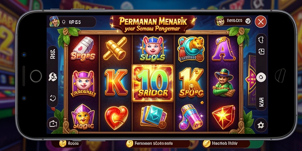 Screenshot RP55 menampilkan gameplay Slot yang seru dan menarik.