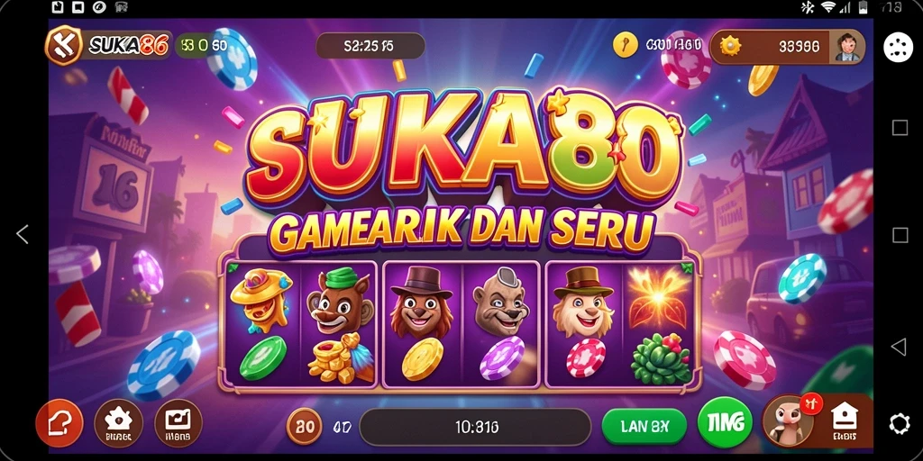 Tampilan permainan Slot yang menarik dan seru di SUKA86.