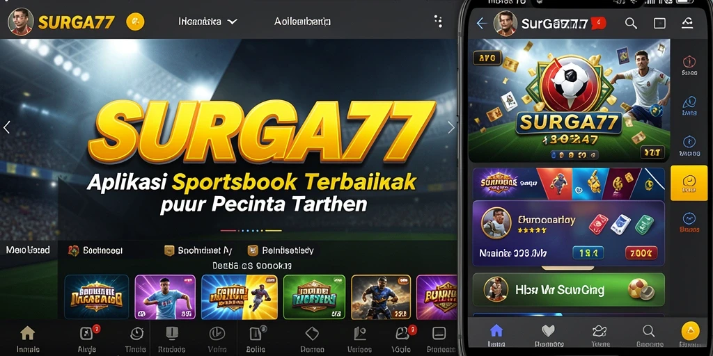 Tampilan gameplay menarik dari aplikasi Sportsbook SURGA77.