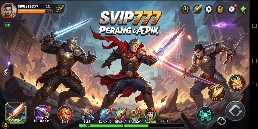Tampilkan aksi mendebarkan gameplay SVIP777 dengan grafis yang luar biasa.