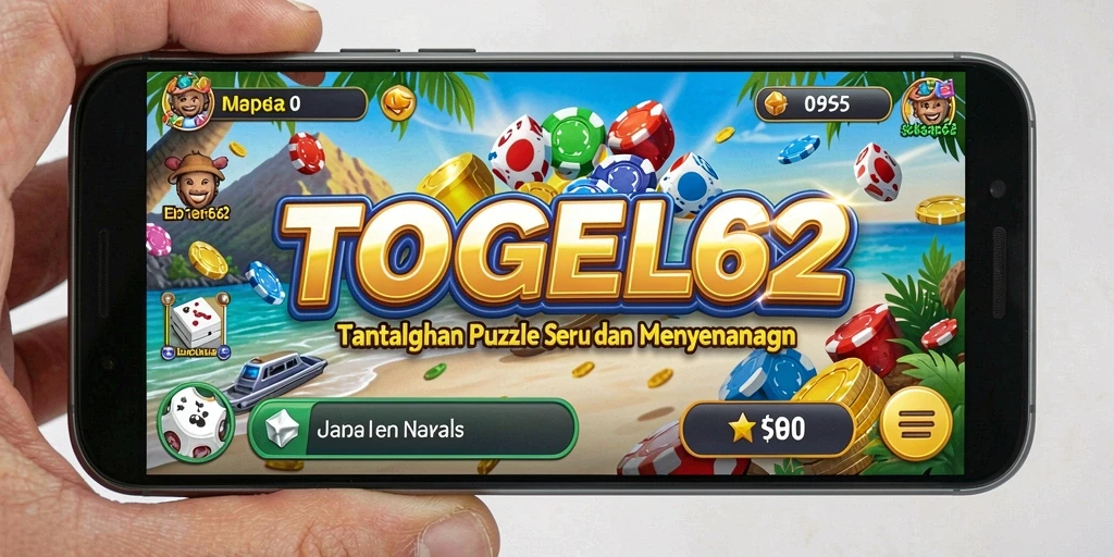 Tampilan gameplay TOGEL62 yang penuh warna dan menantang.